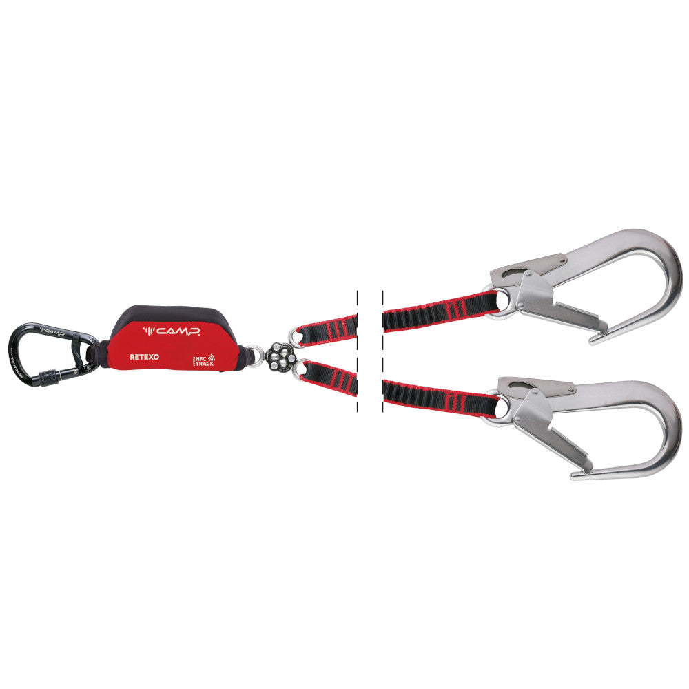 Camp Retexo Gyro rewind Y-Lanyard