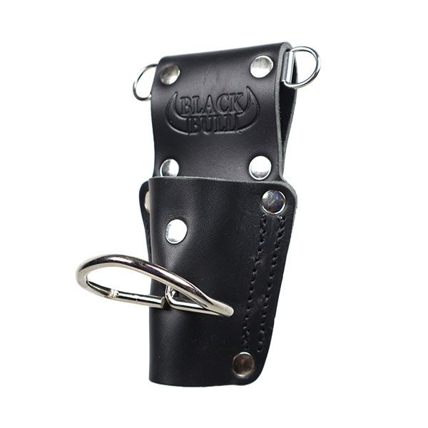 Leren combi-houder voor ratel en hamer