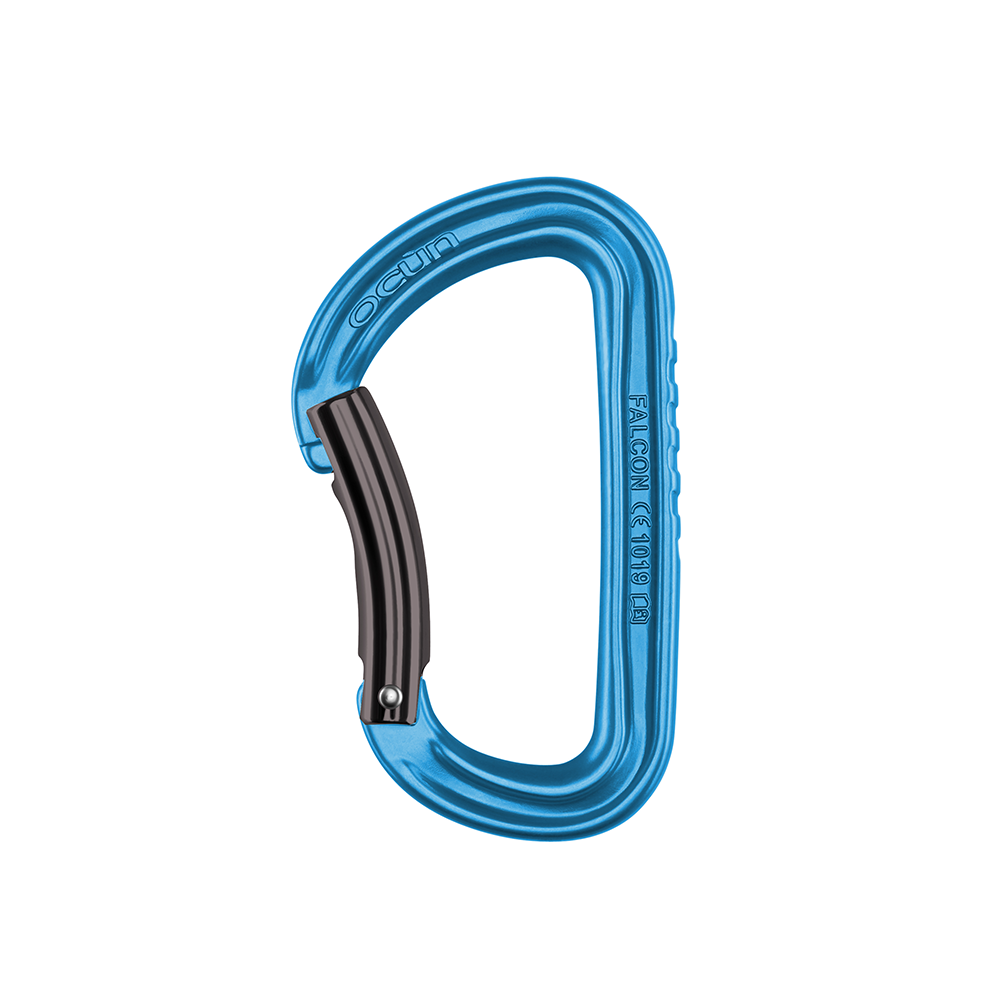 Ocun Hawk bent materiaal karabiner